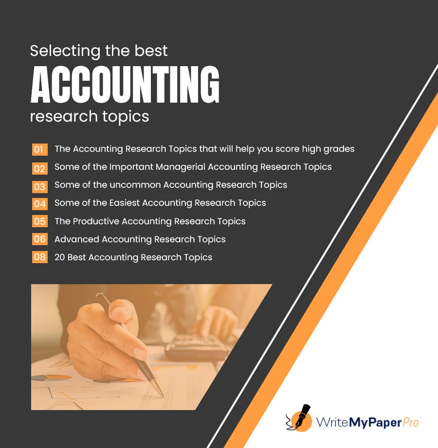 best accounting research topics