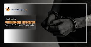 Criminology-Research